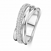  Bague en argent sertie d'oxydes -Naiomy