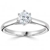 Bague fianaille diamant - Pour complter