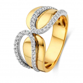 Bague diamants - Pour complter