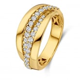 Bague diamants - Pour complter