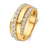 Bague diamants - Pour complter