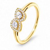 Bague Or et diamants - Autre version