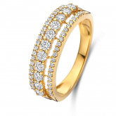 Bague Or et diamants - Pour compl&eacute;ter