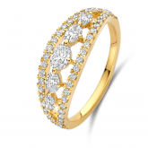 Bague Or et diamants - Pour compl&eacute;ter