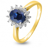 Bague oxyde et Saphir - Autre version
