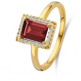 Bague Pierres fines et diamants - Autre version