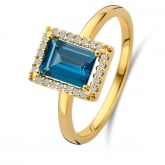 Bague Pierres fines et diamants - Pour complter