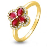 Bague Rubis - Autre version