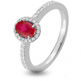 Bague Rubis - Autre version
