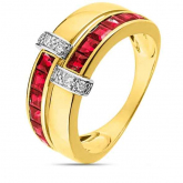 Bague Rubis - Autre version