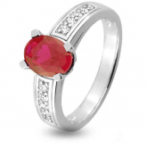 Bague Rubis - Autre version
