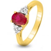 Bague Rubis - Autre version