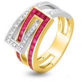 Bague Rubis - Autre version