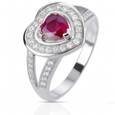 Bague rubis - Autre version