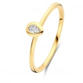 Bague solitaire Eternal 0.08 ct - Autre version