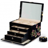 Bote  Bijoux de Voyage Wolf 1834 - Zoe Large Jewelry Box - Indigo - Autre version