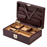 Bote  Bijoux et Montres Wolf 1834 - Philipp Watch and Jewellery Lifestyle Box - Chestnut - Autre version
