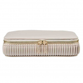 Bote  Bijoux Wolf 1834 - Bella Zip Case- Bone - Autre version