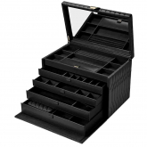 Bo�te � Bijoux Wolf 1834 - Lauren Extra Large Jewellery Box - Noir - Autre version