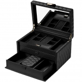 Bo�te � Bijoux Wolf 1834 - Lauren Medium Jewellery Box - Noir - Autre version