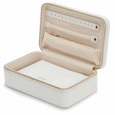 Bote  Bijoux Wolf 1834 - Maria Medium Zip Case - Blanc - Autre version