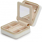 Bote  Bijoux Wolf 1834 - Maria Small Zip Case - Blanc - Autre version