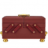 Bo�te � Bijoux Wolf 1834 - Marla Aaron Baby Everything Box - Bordeau - Autre version