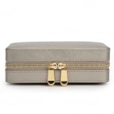 Bote  Bijoux Wolf 1834 - Palermo Zip Case- Etain - Autre version