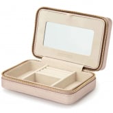 Bote  Bijoux Wolf 1834 - Palermo Zip Case- Rose Gold - Autre version