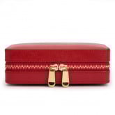 Bote  Bijoux Wolf 1834 - Palermo Zip Case- Rouge - Autre version