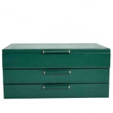 Bote  Bijoux Wolf 1834 - Sophia Jewellery Box/Drawers- Vert Fort - Autre version