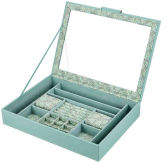 Bo�te � Bijoux Wolf 1834 - WOLF x Fiona Howard Sophia Jewellery Box Window - Jade - Autre version