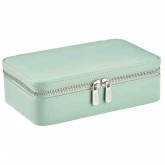 Bo�te � Bijoux Wolf 1834 - Wolf X Liberty medium Jewelry Zip Case - Vert Pastel - Autre version