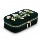 Bote  Bijoux Wolf 1834 - Zoe Travel Zip Case - Forest Green - Autre version