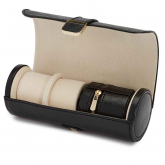 Boite Montre Wolf 1834 - Palermo Double Watch Roll w/ Jewelry Pouch - Autre version