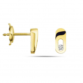 Boucle d'oreilles Diamant Pequignet - Autre version