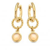 Boucles d'oreilles Argent plaqu or  - Naiomy
