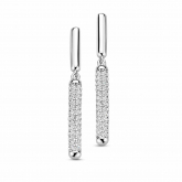 Boucles d'oreilles argent serties d'oxydes - Naiomy