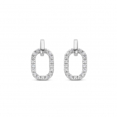 Boucles d'oreilles argent serties d'oxydes - Naiomy
