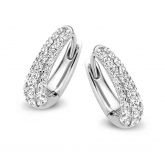 Boucles d'oreilles Argent zirconium - Naiomy