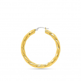 Boucles d'oreilles croles 30 mm - Fil 4 mm