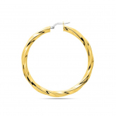 Boucles d'oreilles croles 40 mm - Fil 4 mm
