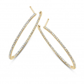 Boucles d'Oreilles Croles Diamants 