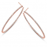 Boucles d'Oreilles Croles Diamants 