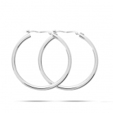 Boucles d'oreilles Croles Systme Vector 25 mm - Fil 2.3 mm