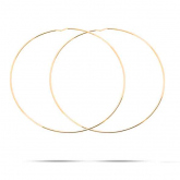 Boucles d'oreilles Croles Systme Vector 50 mm - Fil 1 mm