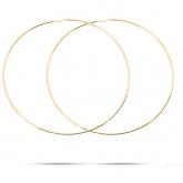 Boucles d'oreilles Croles Systme Vector 60 mm - Fil 1 mm