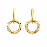 Boucles d'Oreilles Diamants - Pour compl&eacute;ter