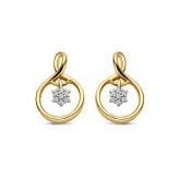 Boucles d'Oreilles Diamants - Pour compl�ter