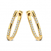 Boucles d'oreilles Diamants - Pour compl&eacute;ter